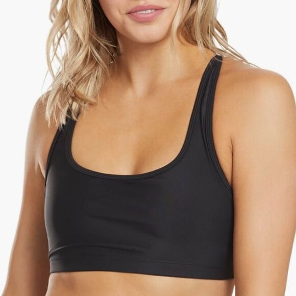 Onzie black criss-cross bridge sports bra small/medium - Picture 1 of 7